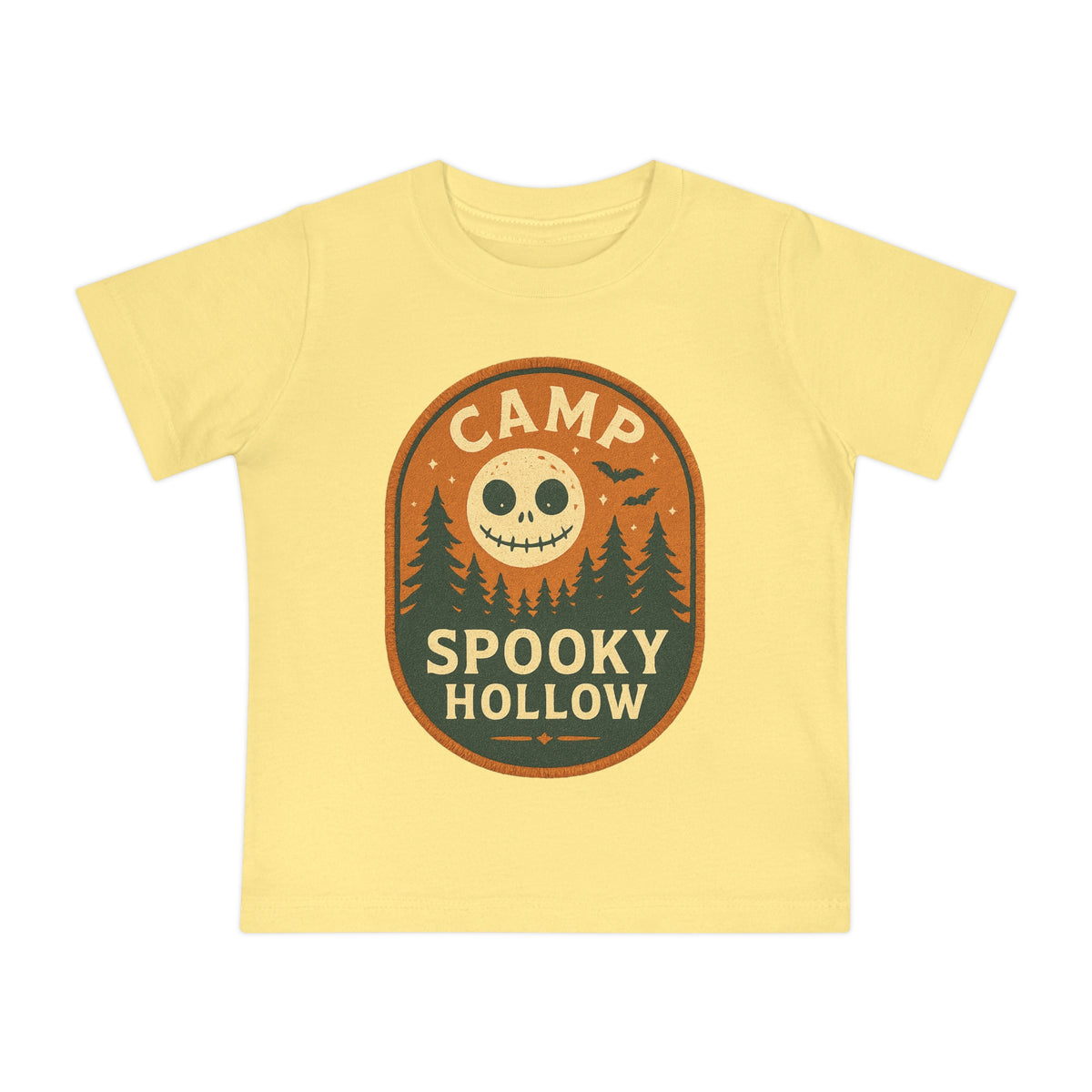 Camp Spooky Hollow Bella Canvas Baby Short Sleeve T-Shirt