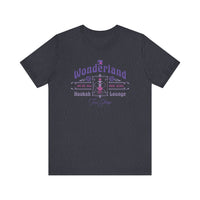 Wonderland Hookah Lounge Bella Canvas Unisex Jersey Short Sleeve Tee