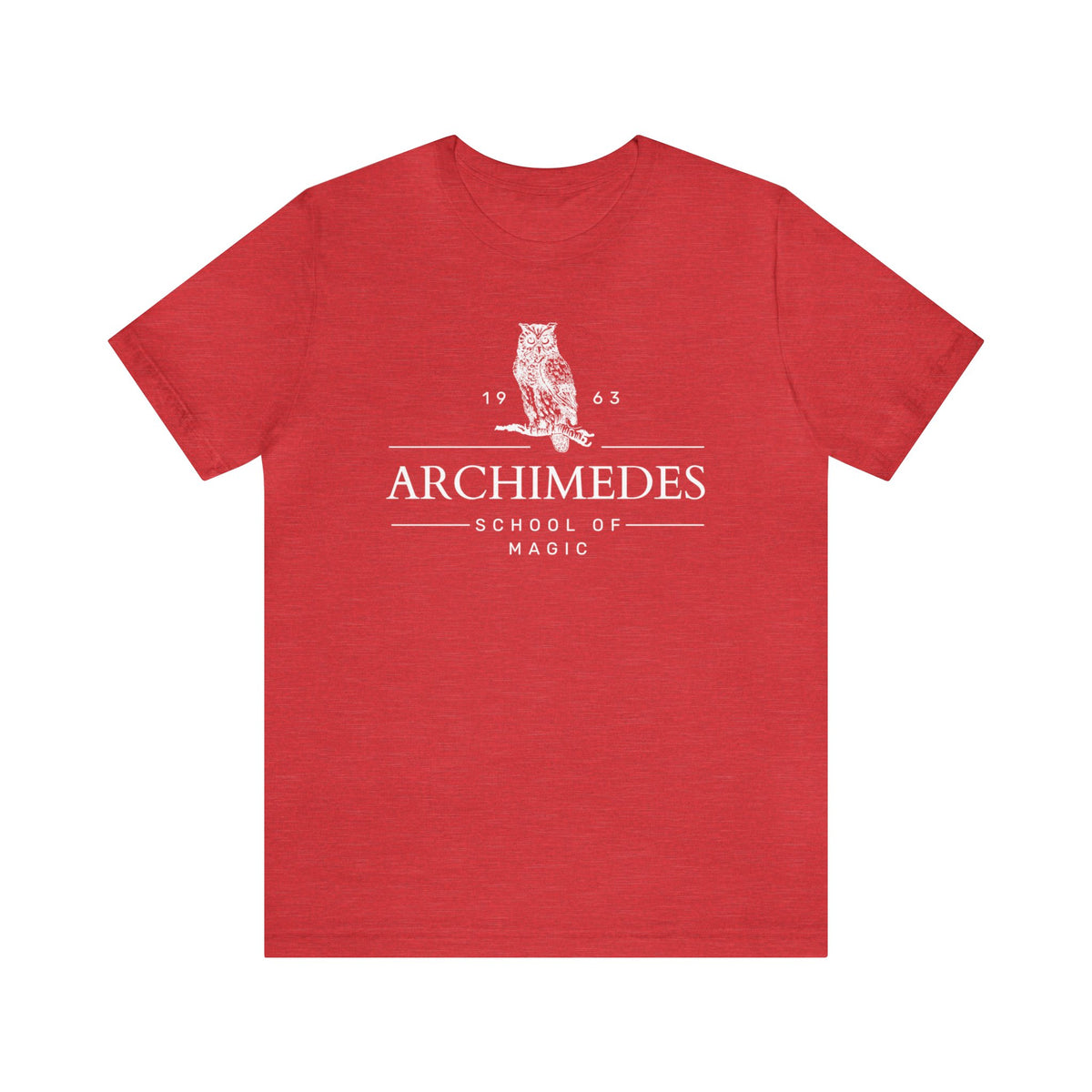 Archimedes School Of Magic Bella Canvas Unisex Jersey Short Sleeve Tee