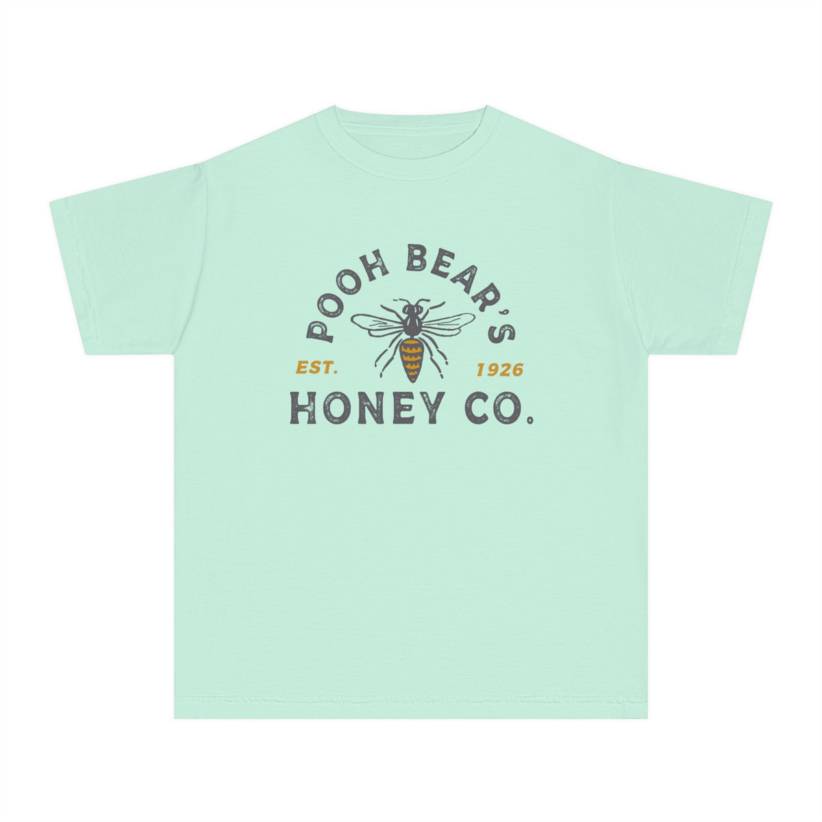 Pooh Bear's Honey Co. Comfort Colors Youth Midweight Tee