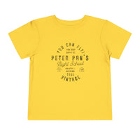 Pan's Flight School Bella Canvas Toddler Short Sleeve Tee