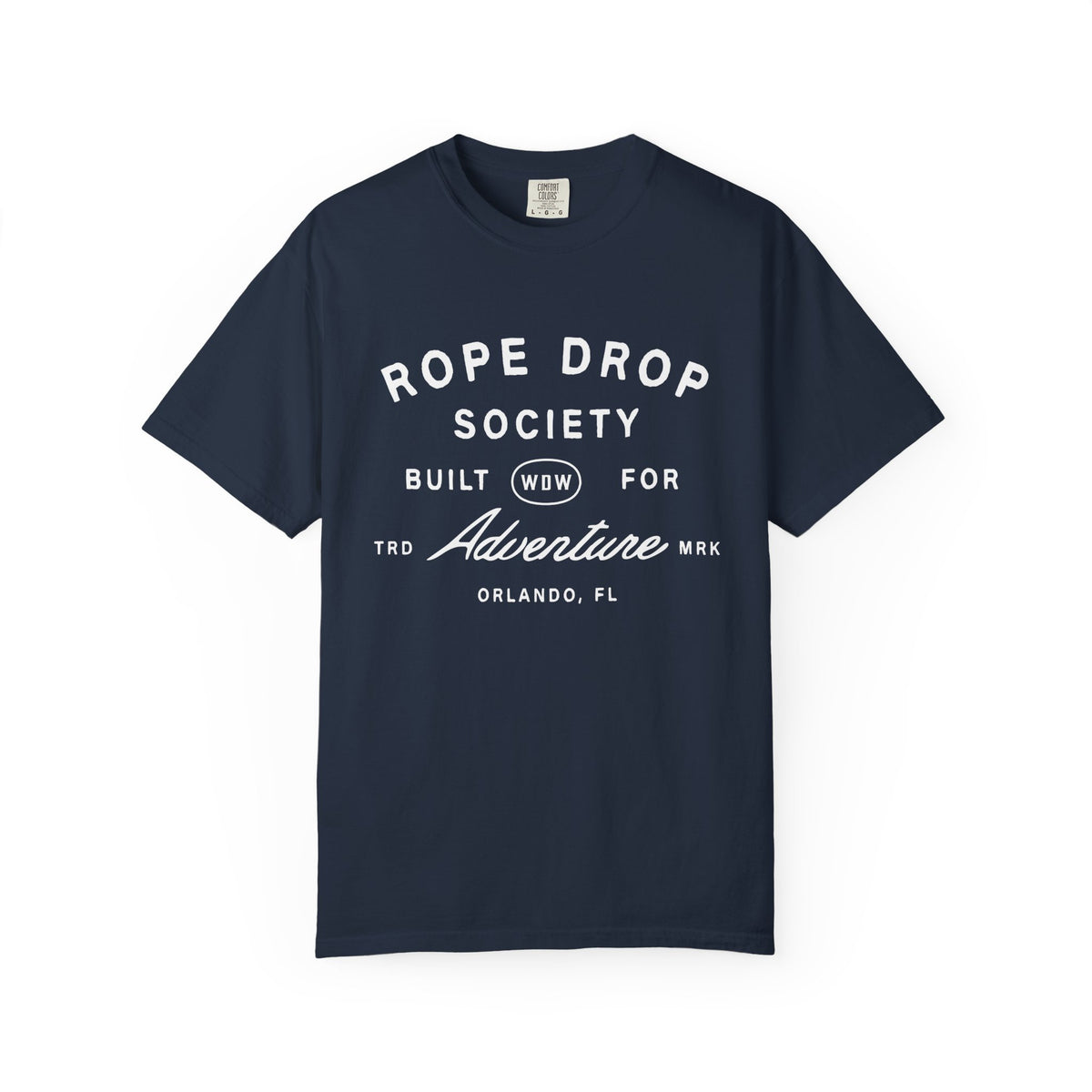 Rope Drop Society Comfort Colors Unisex Garment-Dyed T-shirt