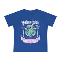 Madame Leota’s Laudanum Teal Bella Canvas Baby Short Sleeve T-Shirt