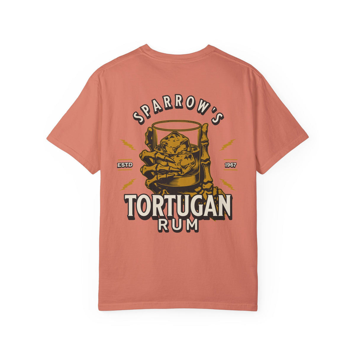 Sparrow's Tortugan Rum Comfort Colors Unisex Garment-Dyed T-shirt