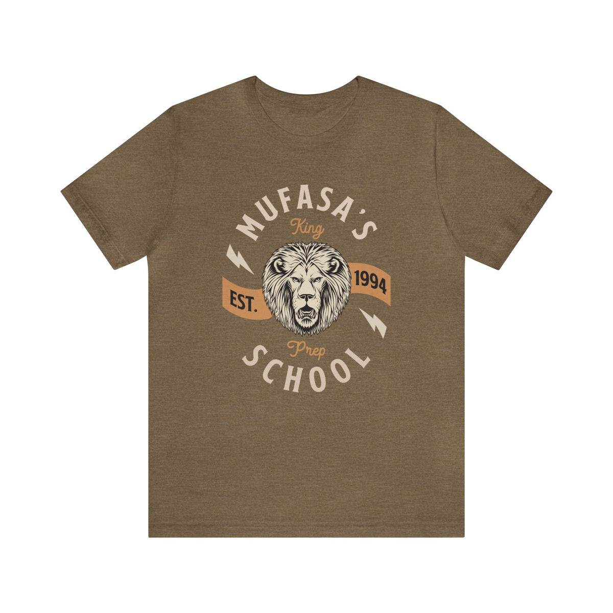 Mufasa's Prep School Bella Canvas Unisex Jersey Short Sleeve Tee