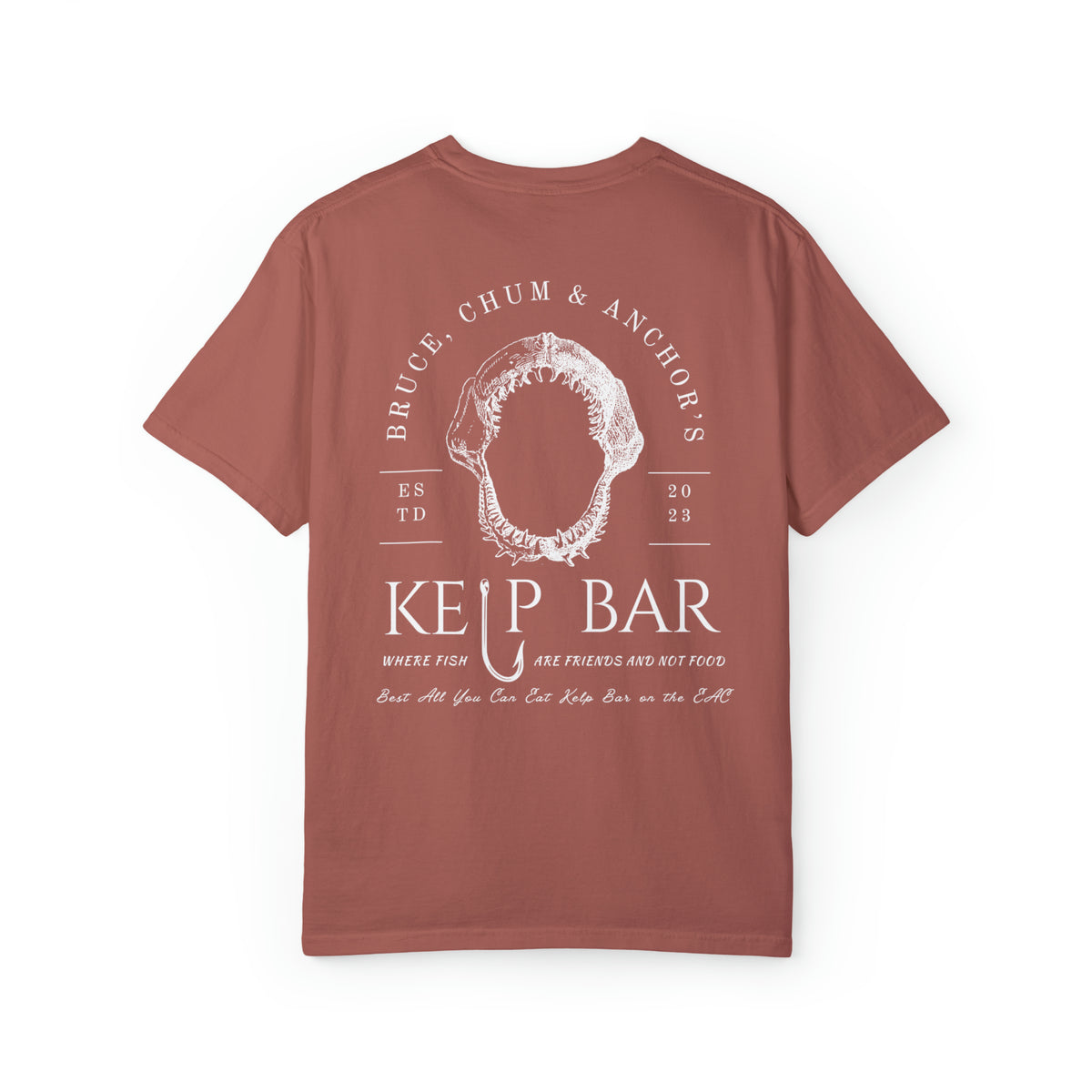 Bruce, Chum & Anchor's Kelp Bar Comfort Colors Unisex Garment-Dyed T-shirt