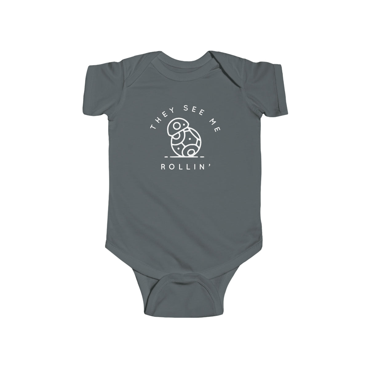 They See Me Rollin' Rabbit Skins Infant Fine Jersey Bodysuit