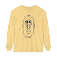 Asante Sana Squashed Banana Comfort Colors Unisex Garment-dyed Long Sleeve T-Shirt