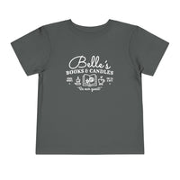 Belle's Books & Candles Bella Canvas Toddler Short Sleeve Tee