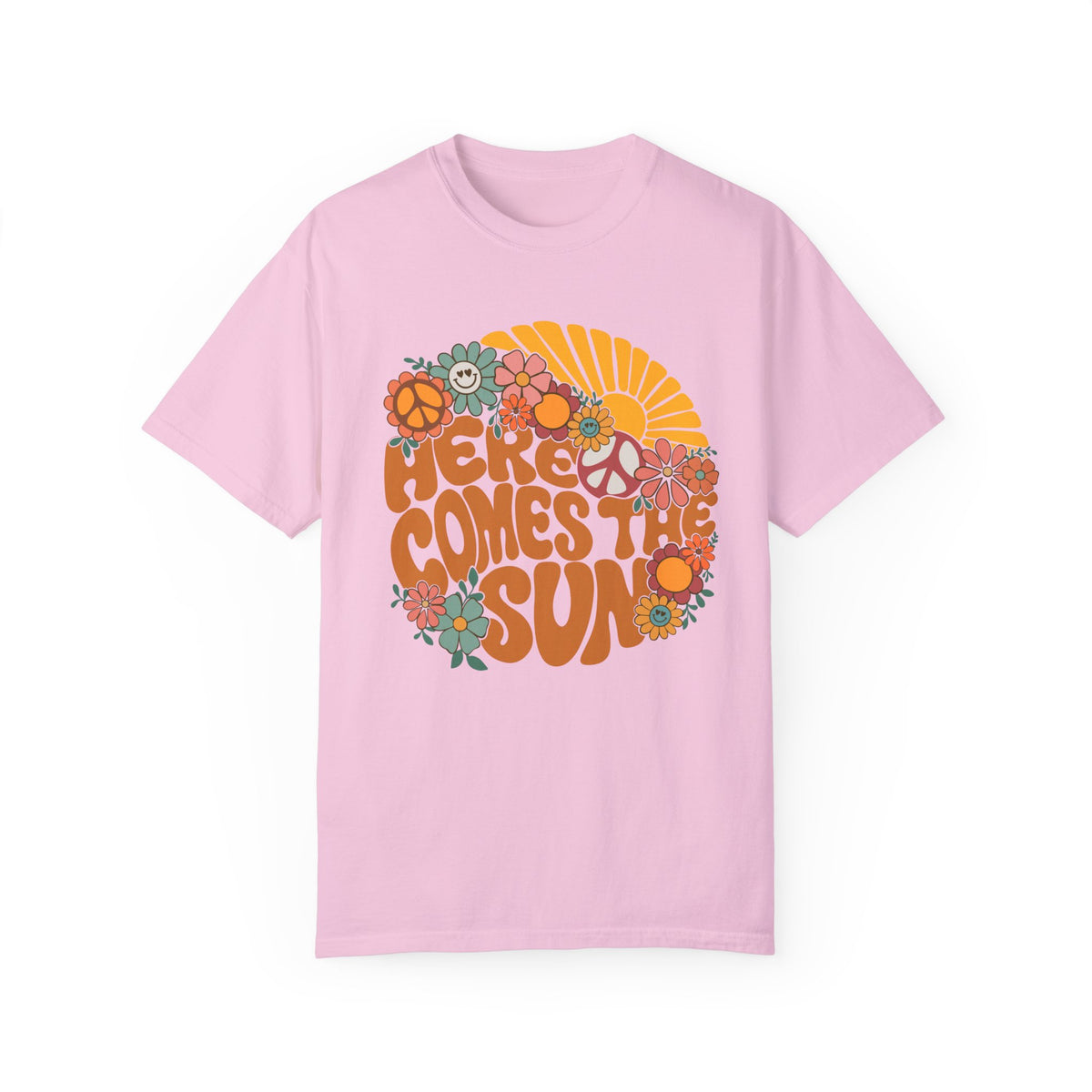 Here Comes the Sun Comfort Colors Unisex Garment-Dyed T-shirt