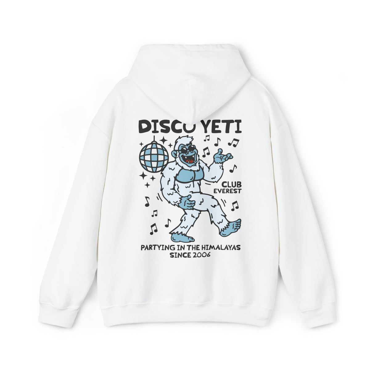 Disco Yeti Gildan Unisex Heavy Blend™ Hooded Sweatshirt