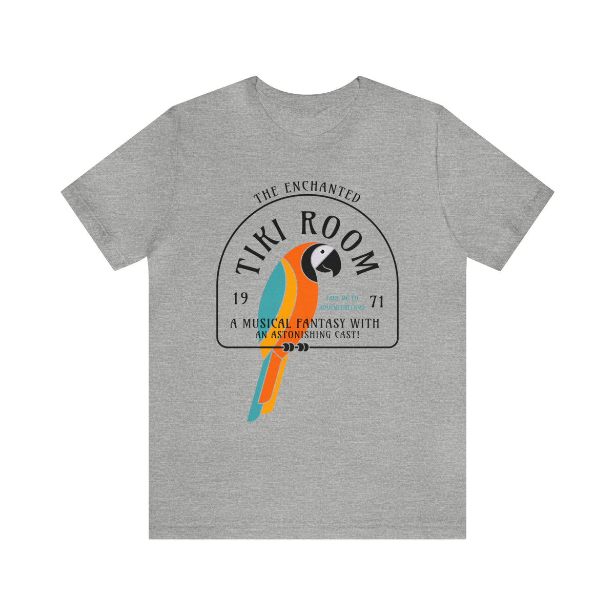 Enchanted Tiki Room Bella Canvas Unisex Jersey Short Sleeve Tee