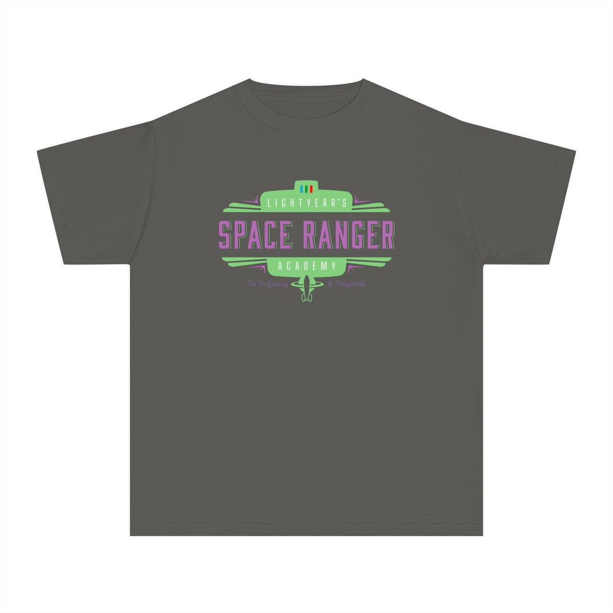 Lightyear's Space Ranger Academy Comfort Colors Youth Midweight Tee