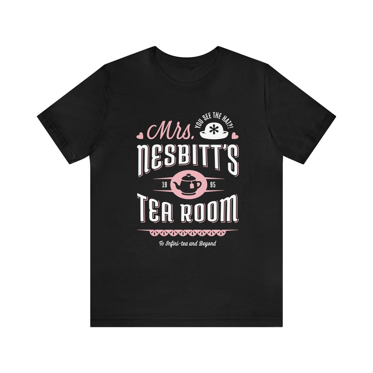 Mrs. Nesbitt’s Tea House Bella Canvas Unisex Jersey Short Sleeve Tee