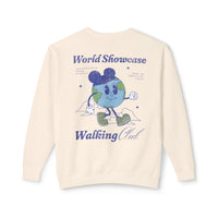 World Showcase Walking Club Unisex Lightweight Comfort Colors Crewneck Sweatshirt
