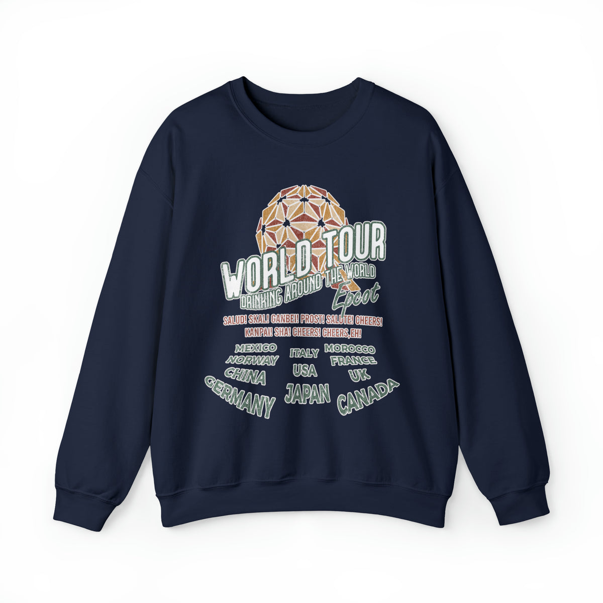 World Tour Gildan Unisex Heavy Blend™ Crewneck Sweatshirt