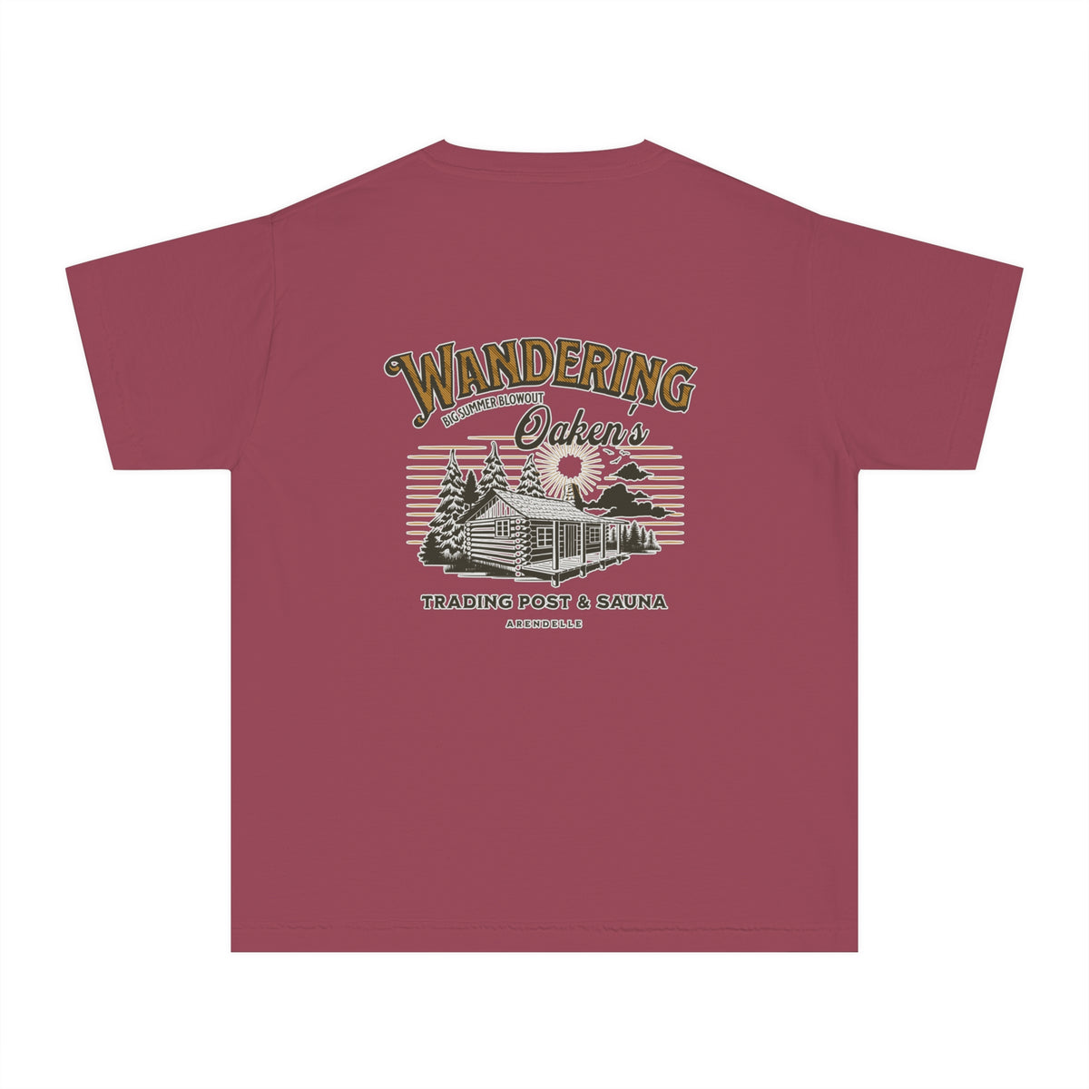 Wandering Oaken’s Trading Post Comfort Colors Youth Midweight Tee