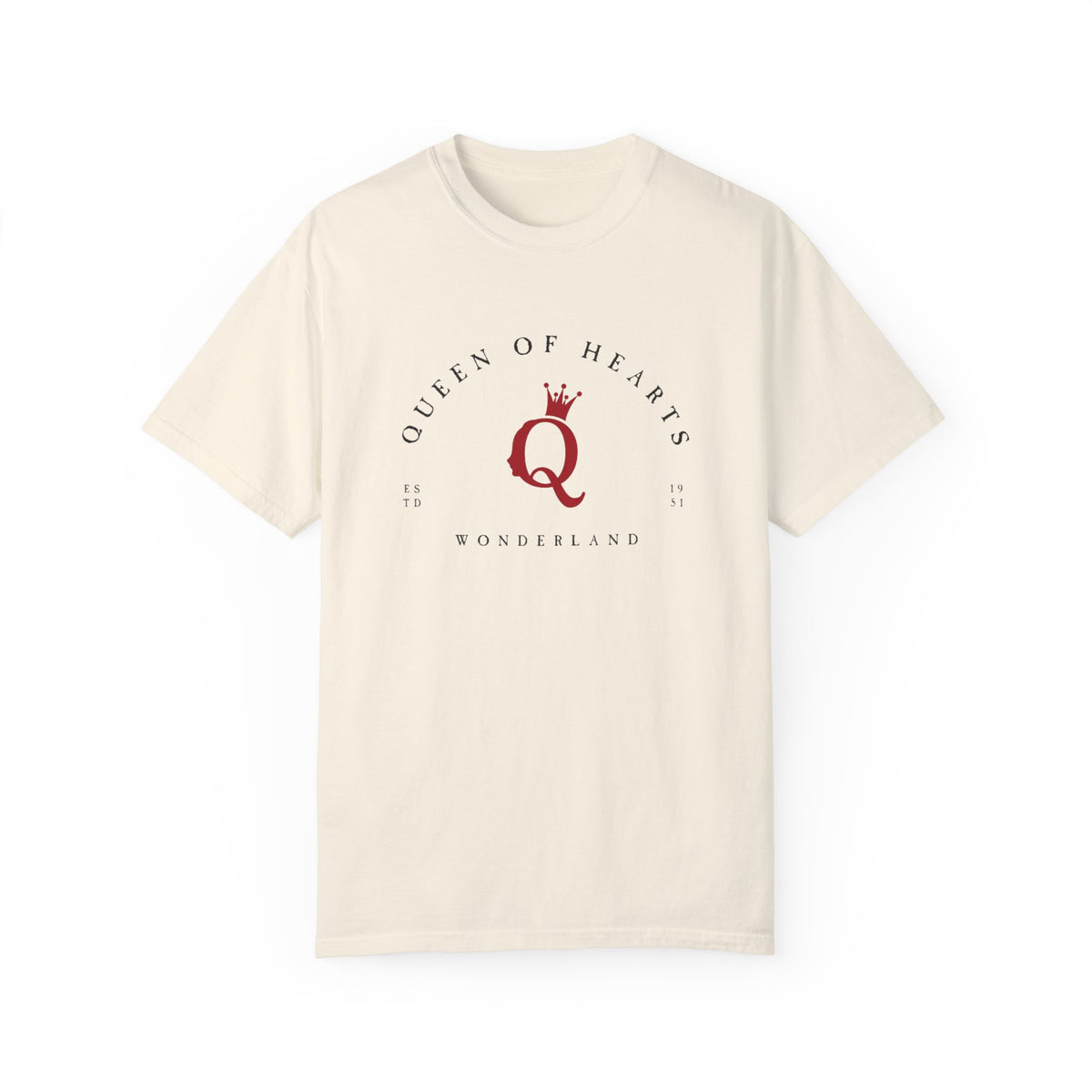 Queen of Hearts Comfort Colors Unisex Garment-Dyed T-shirt