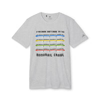 Monorail Crawl Adidas® Unisex Sport T-shirt