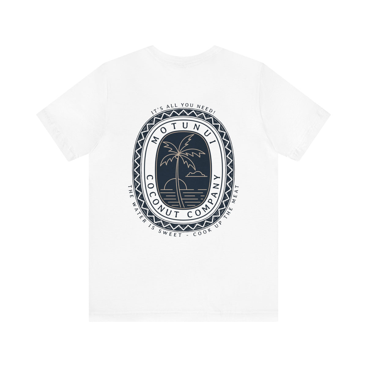 Motunui Coconut Company Bella Canvas Unisex Jersey Short Sleeve Tee