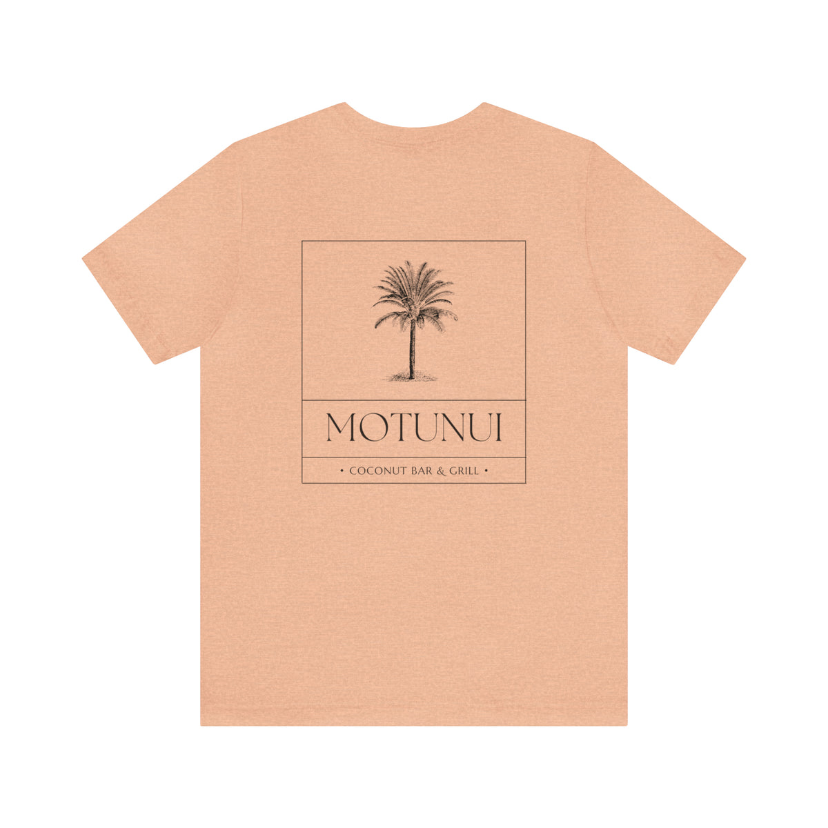 Motunui Coconut Bar and Grill Bella Canvas Unisex Jersey Short Sleeve Tee