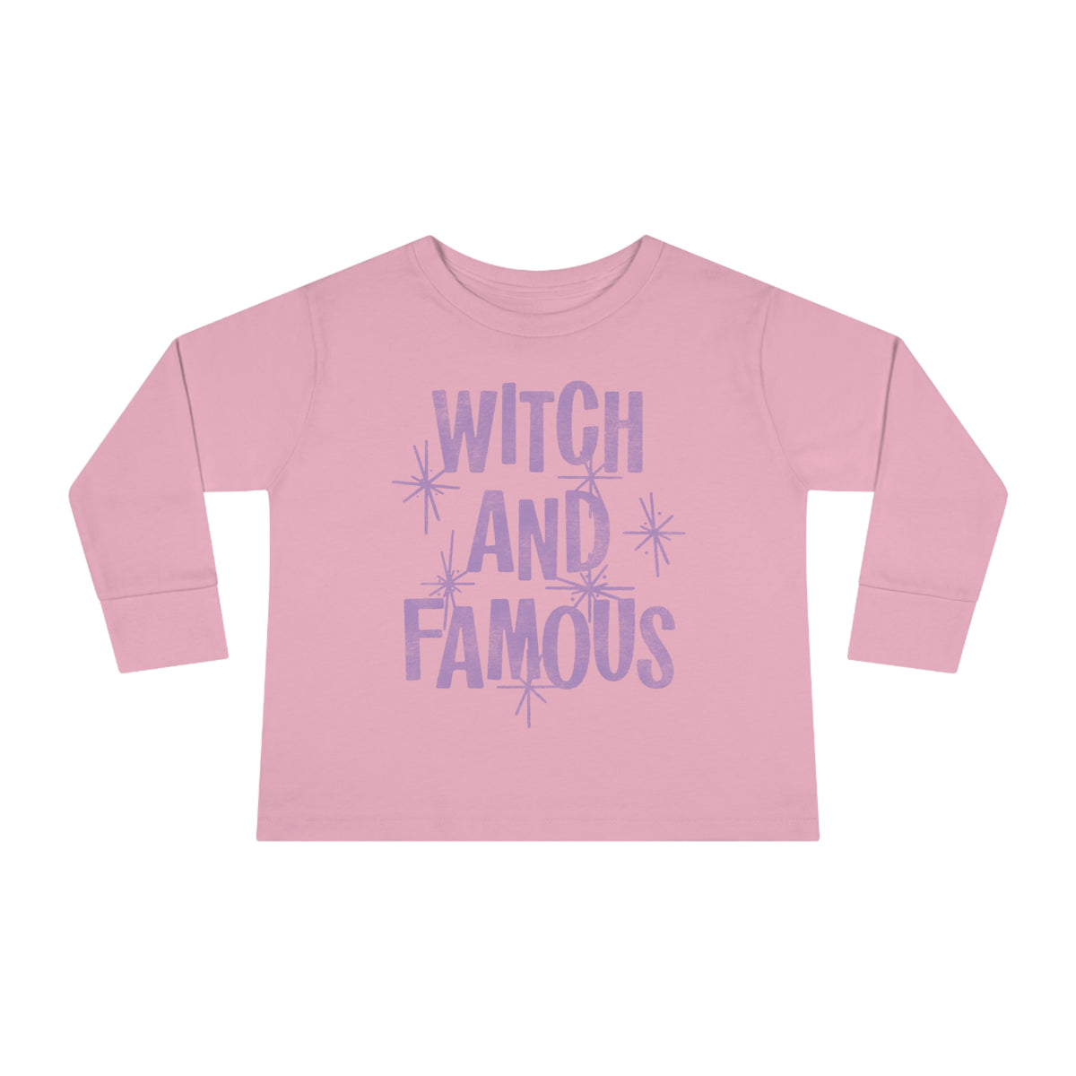 Witch and Famous Rabbit Skins Toddler Long Sleeve Tee