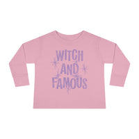 Witch and Famous Rabbit Skins Toddler Long Sleeve Tee