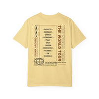 Drink Around The World Tour Comfort Colors Unisex Garment-Dyed T-shirt