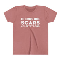 Chicks Dig Scars Bella Canvas Youth Short Sleeve Tee
