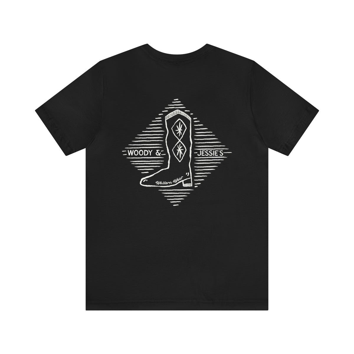 Woody & Jessie's Western Wear Bella Canvas Unisex Jersey Short Sleeve Tee