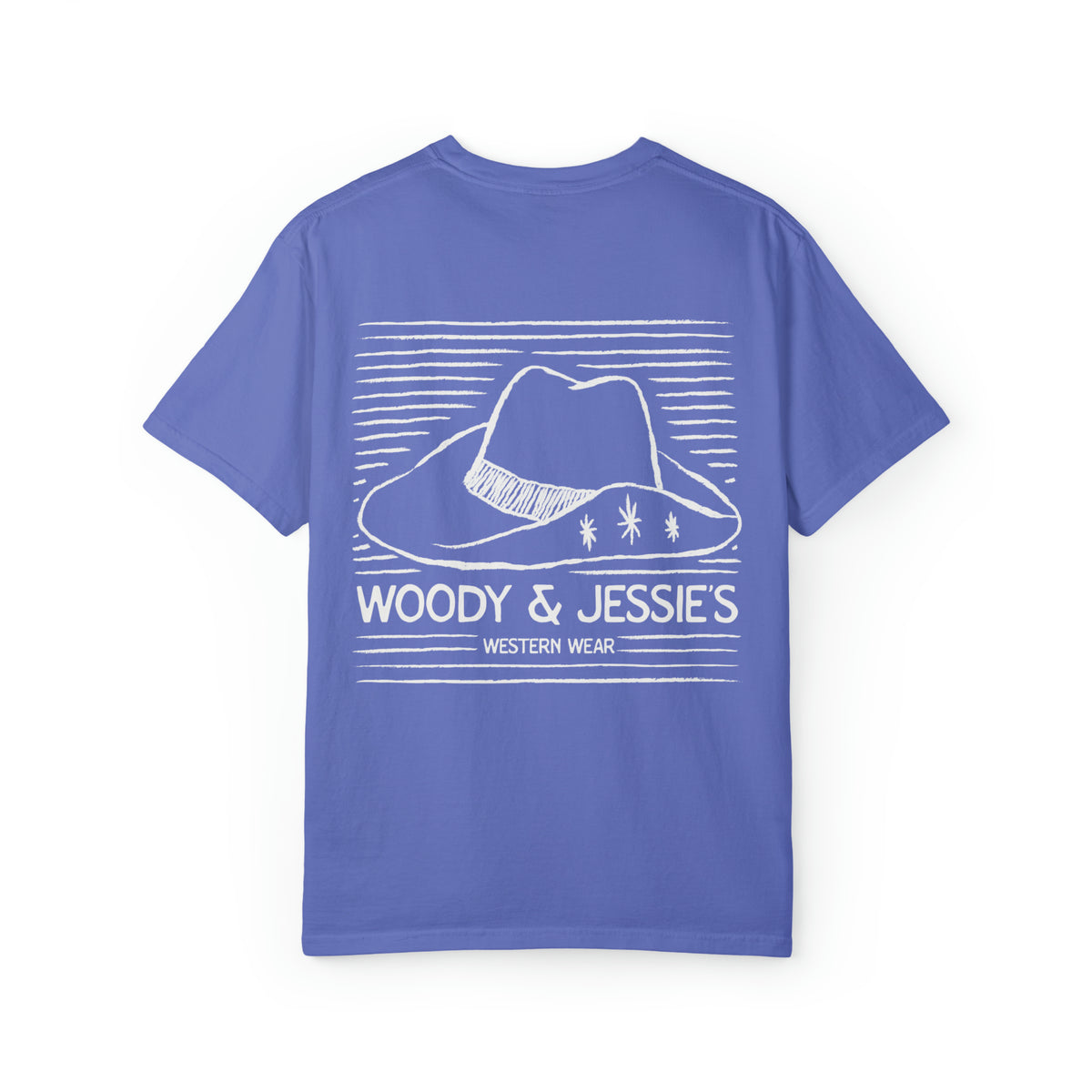 Woody & Jessie's Western Wear Comfort Colors Unisex Garment-Dyed T-shirt
