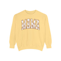 Checkered Mama Unisex Garment-Dyed Sweatshirt