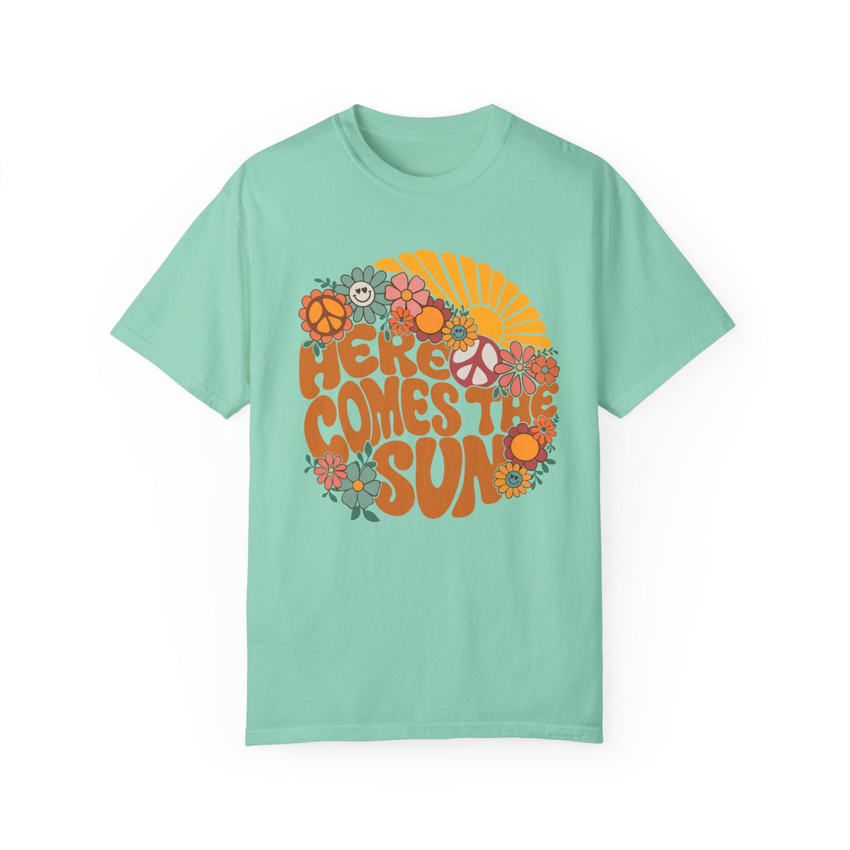Here Comes the Sun Comfort Colors Unisex Garment-Dyed T-shirt