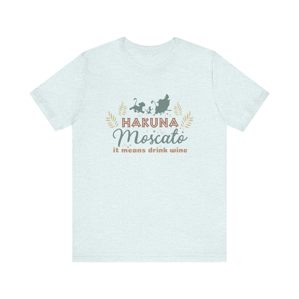 Hakuna Moscato Bella Canvas Unisex Jersey Short Sleeve Tee