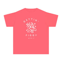 Gettin' Figgy With It Comfort Colors Youth Midweight Tee