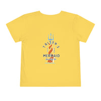Triton's Mermaid Security Bella Canvas Toddler Short Sleeve Tee