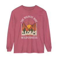 The Wildest Ride In The Wilderness Comfort Colors Unisex Garment-dyed Long Sleeve T-Shirt