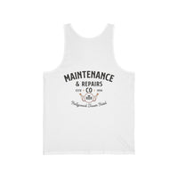 Hollywood Tower Hotel Maintenance & Repairs Bella Canvas Unisex Jersey Tank