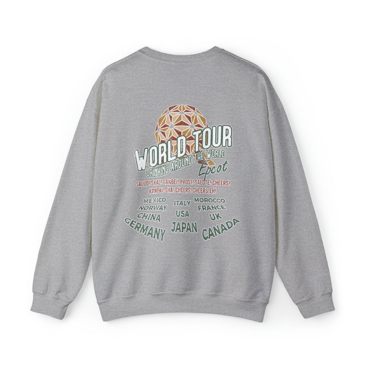 World Tour Gildan Unisex Heavy Blend™ Crewneck Sweatshirt
