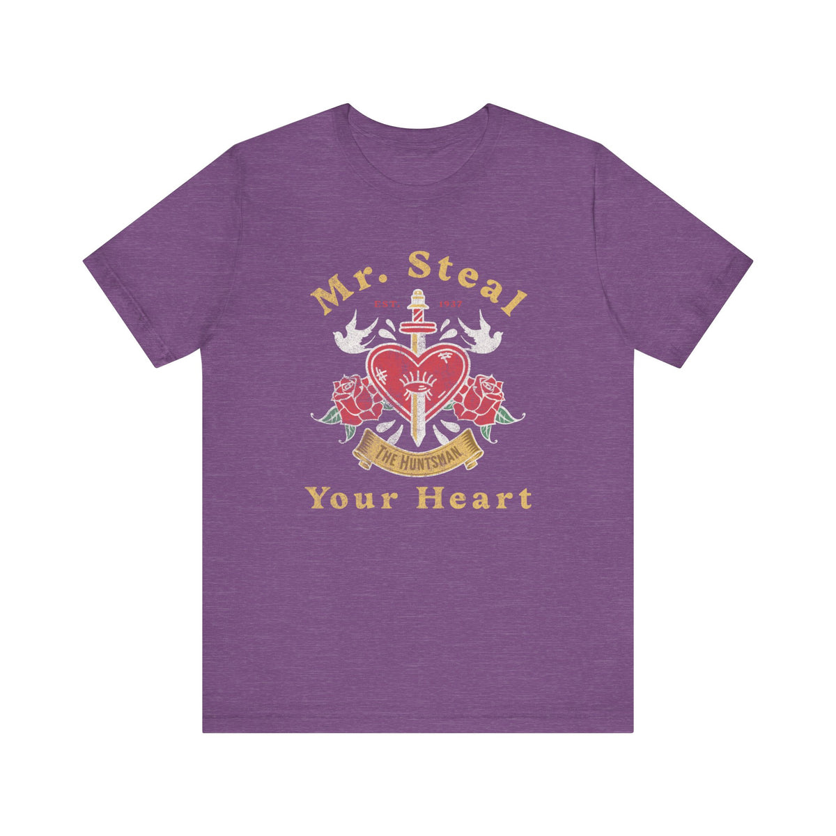 Mr. Steal Your Heart Bella Canvas Unisex Jersey Short Sleeve Tee