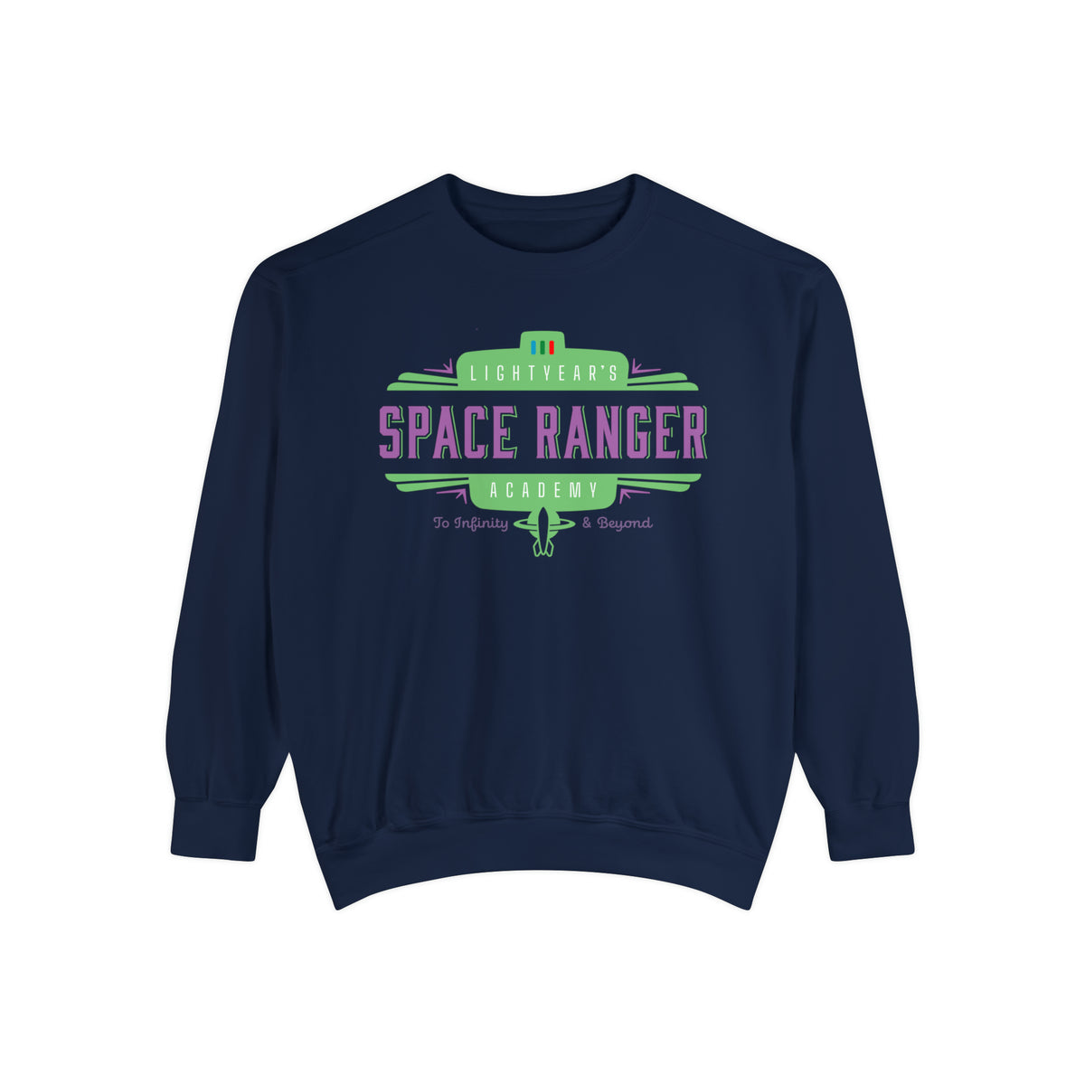 Lightyear's Space Ranger Academy Comfort Colors Unisex Garment-Dyed Sweatshirt