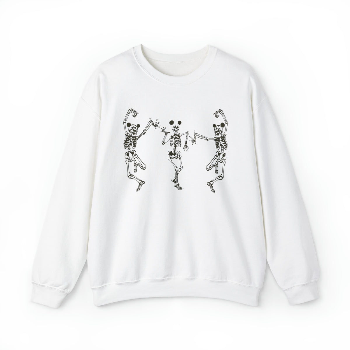 Dancing Skeletons with Ears Gildan Unisex Heavy Blend™ Crewneck Sweatshirt
