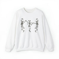 Dancing Skeletons with Ears Gildan Unisex Heavy Blend™ Crewneck Sweatshirt