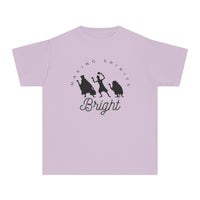 Making Spirits Bright Comfort Colors Youth Midweight Tee