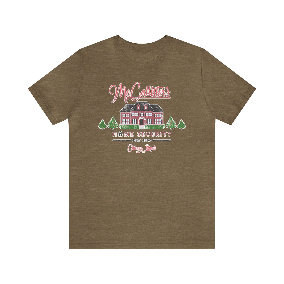 McCallister's Home Security Bella Canvas Unisex Jersey Short Sleeve Tee