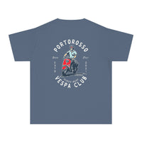 Portorosso Vespa Club Comfort Colors Youth Midweight Tee