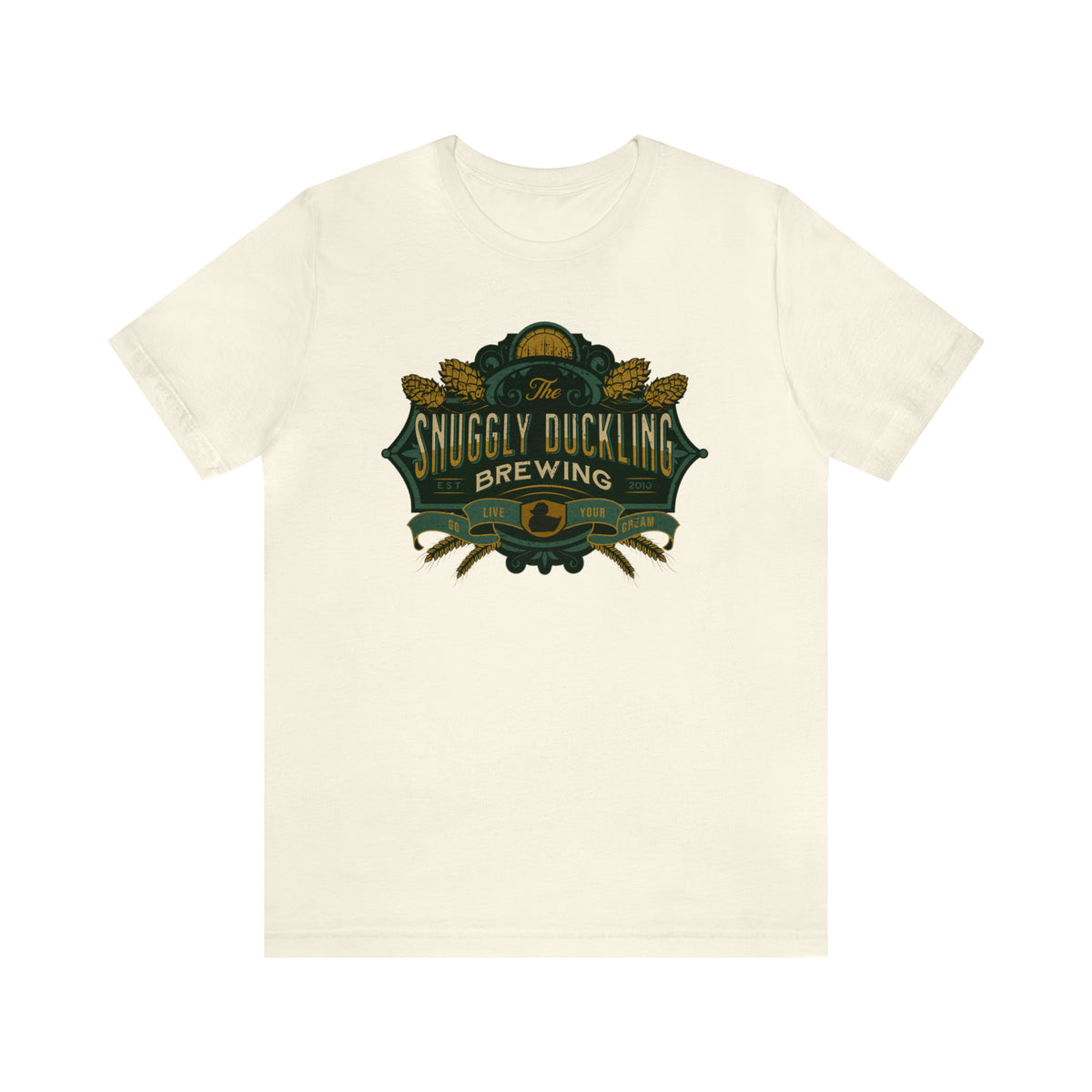 The Snuggly Duckling Brewing Bella Canvas Unisex Jersey Short Sleeve Tee