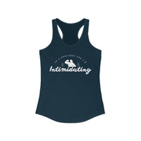As A Specimen Yes I'm Intimidating Women's Ideal Racerback Tank