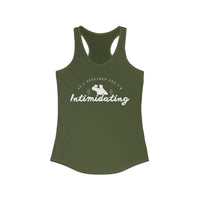As A Specimen Yes I'm Intimidating Women's Ideal Racerback Tank