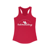 As A Specimen Yes I'm Intimidating Women's Ideal Racerback Tank